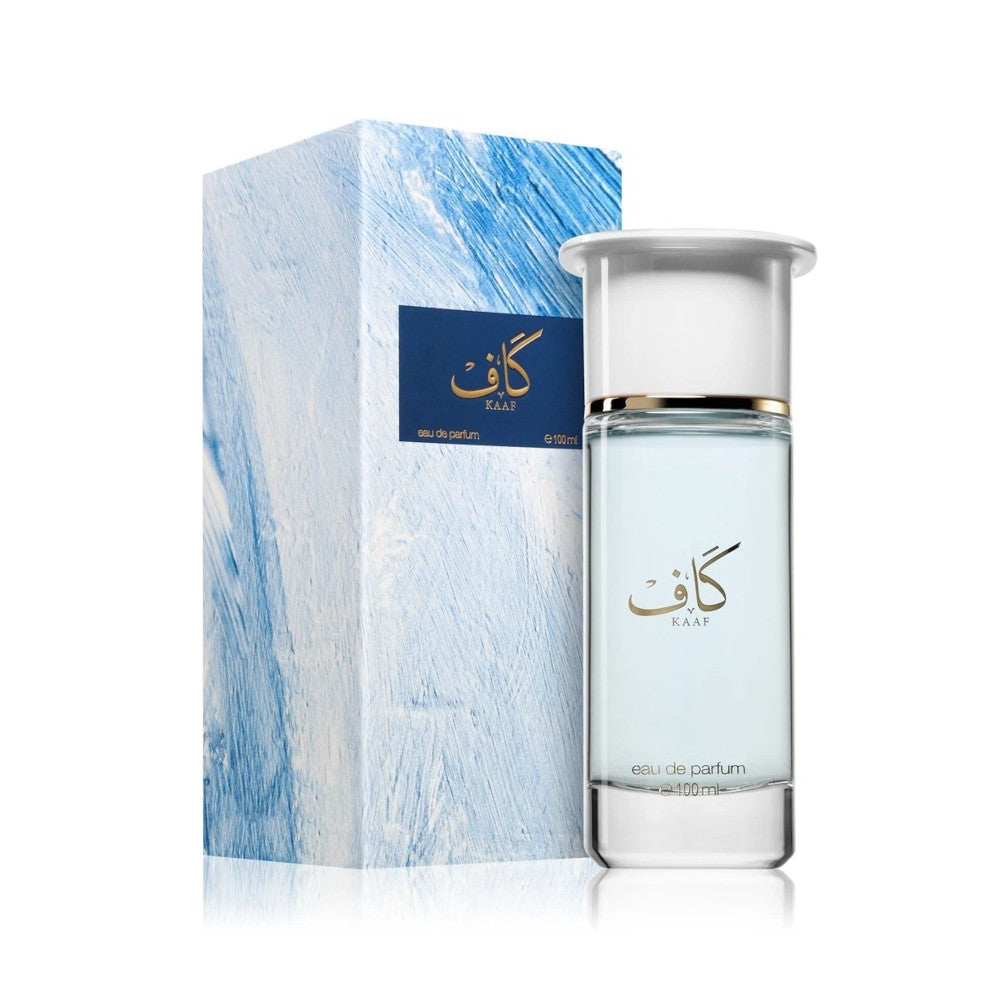 Kaaf 100ml EDP by Ahmed Al Maghribi Box & Bottle