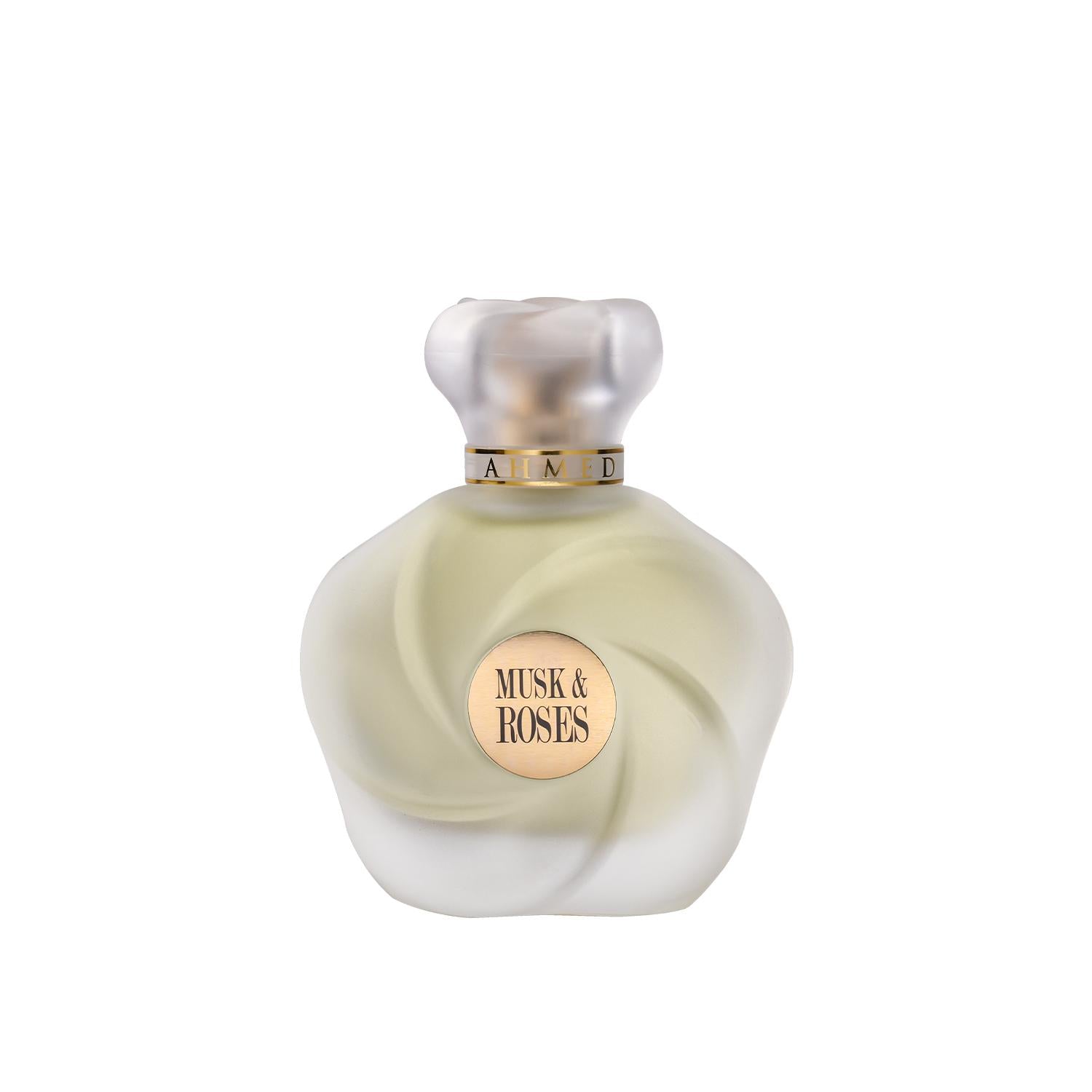 Musk & Roses 75ml EDP by Ahmed Al Maghribi Bottle