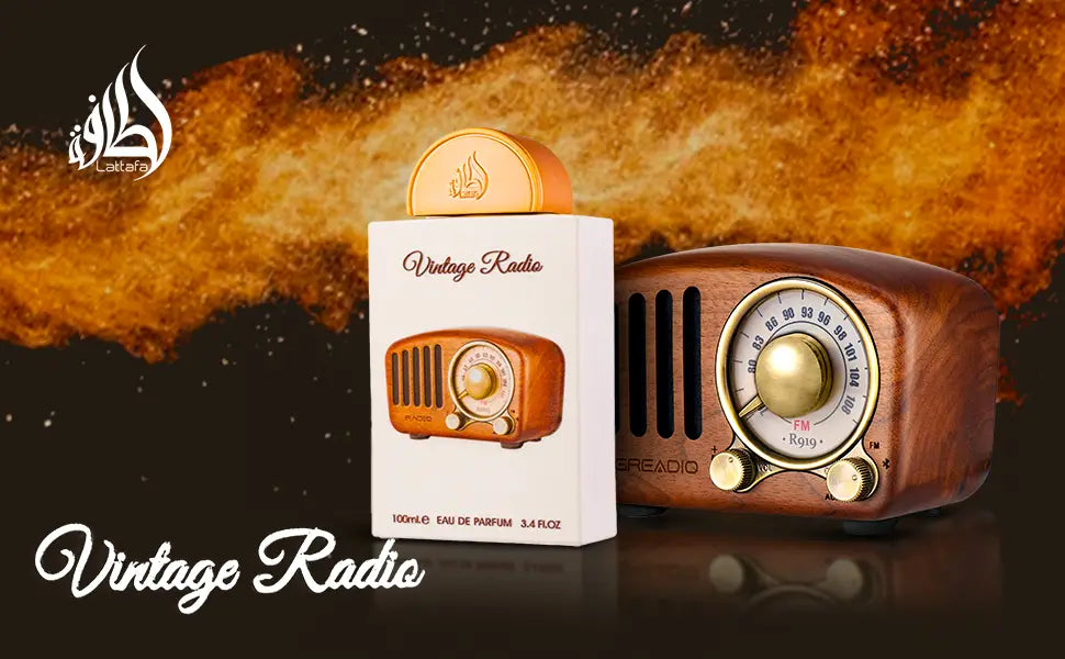 Vintage Radio 100ml EDP by Lattafa