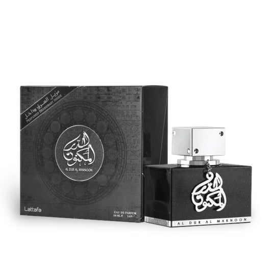 Al Dur Al Maknoon Silver 100ml EDP – Woody Arabian fragrance | Scentorium