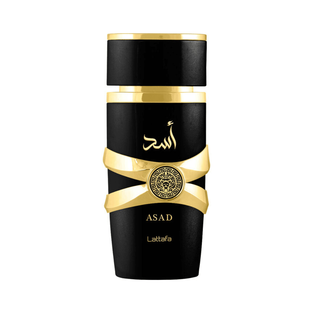 Asad – Lattafa EDP bottle dark background