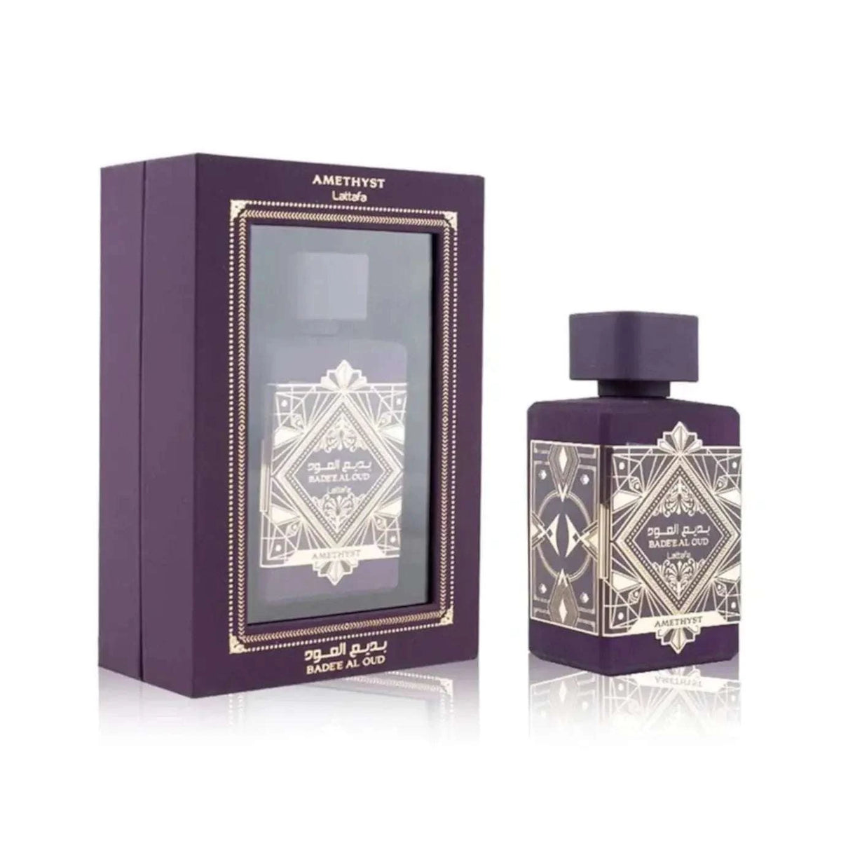 Badee Al Oud Amethyst 100ml EDP – Floral Arabian fragrance | Scentorium