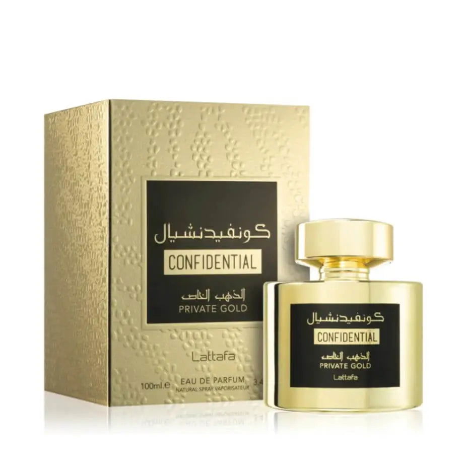 Confidential Private Gold 100ml (Inspired by Kirki) - Lattafa