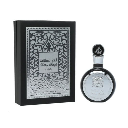 Fakhar Lattafa Silver for Men 100ml EDP – Aromatic Arabian fragrance | Scentorium