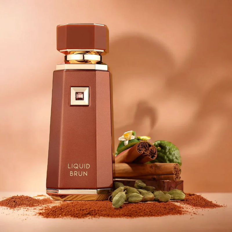 Liquid Brun by French Avenue, a spiced praline and wood autumn fragrance