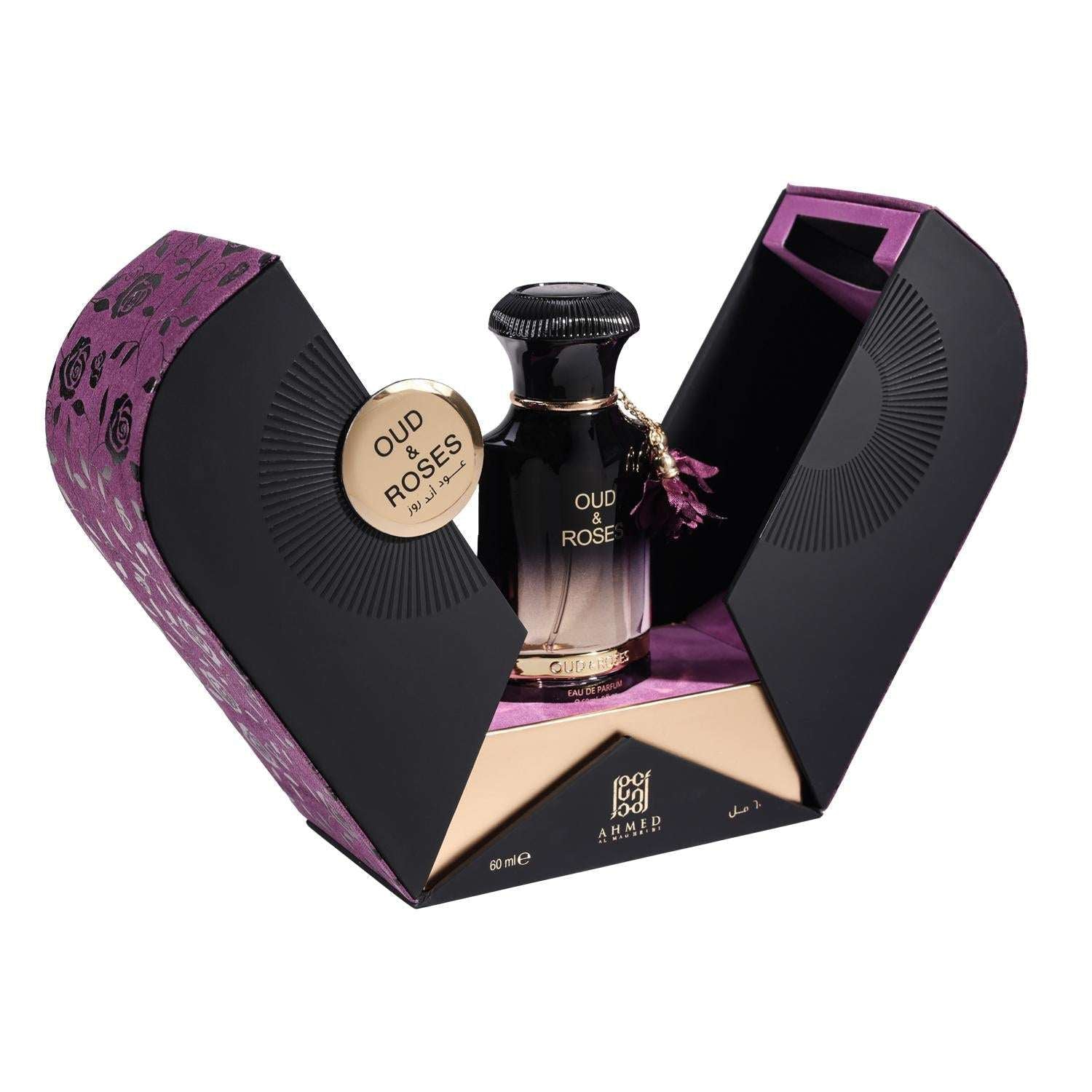 Oud & Roses 60ml EDP | Ahmed Al Maghribi | Floral Oud – Scentorium