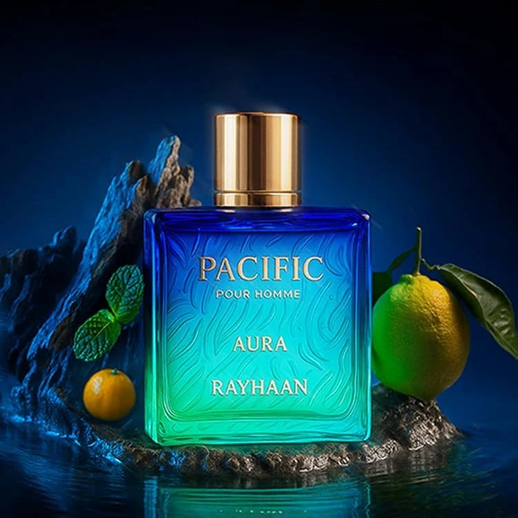Pacific Aura 100ml EDP | Rayhaan | Fresh Aromatic – Scentorium