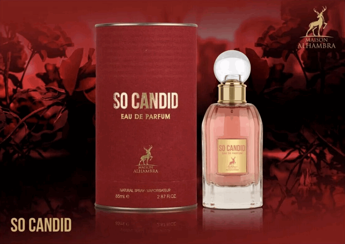 So Candid 85ml EDP by Maison Alhambra – Scentorium